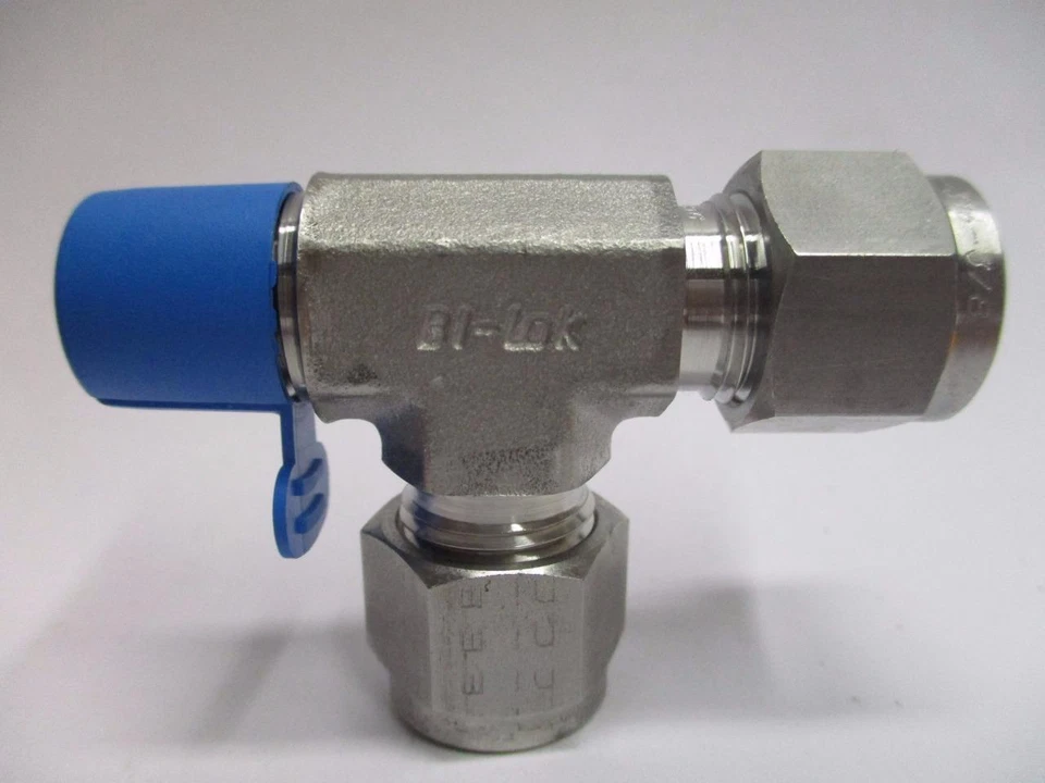 Bi-Lok 771LSS3/8X1/4 Male Run Tee 3/8" OD 1/4" NPT - Image 2 of 4