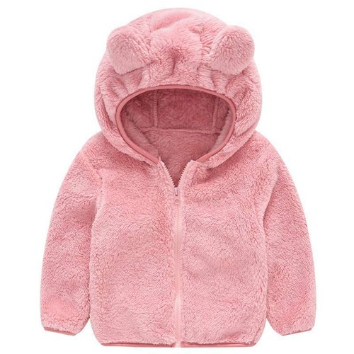 Baby Kids Boys Girls Warm Jacket Hooded Coat Outwear Winter Toddler Casual Tops~ - Picture 25 of 35