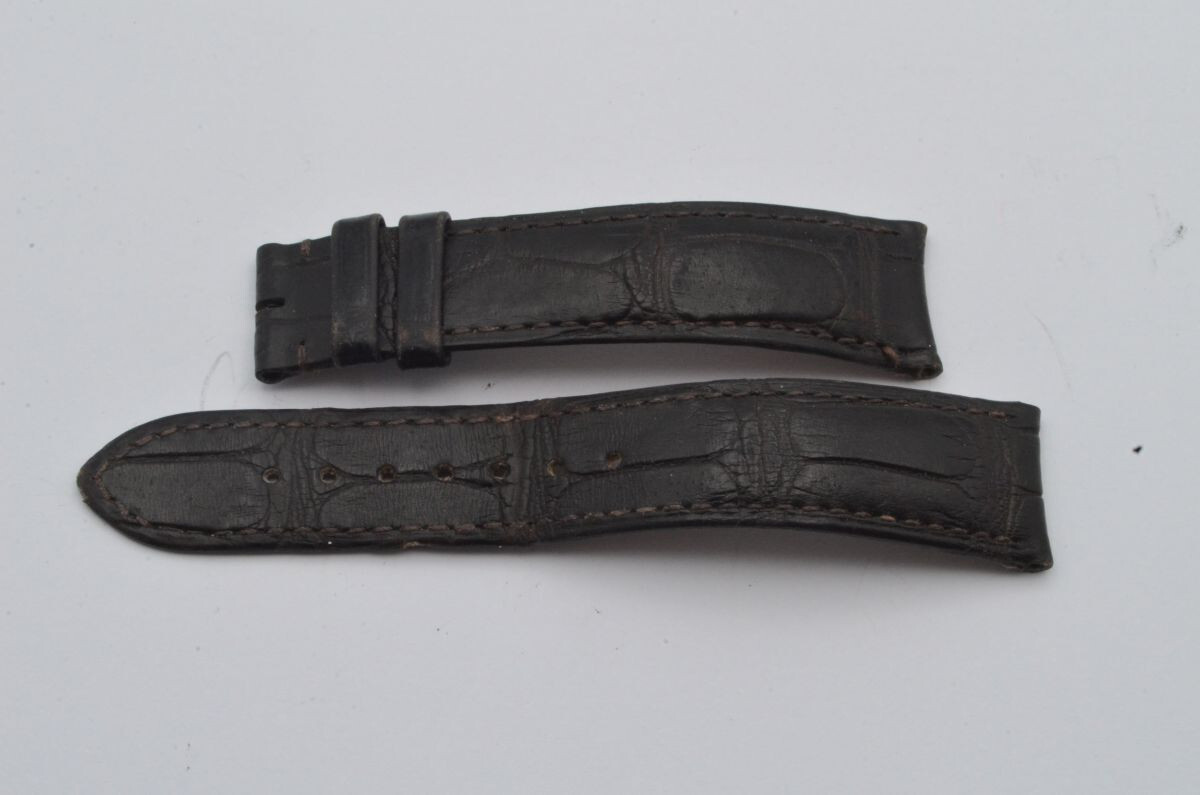 Cartier Leather Bracelet 18Mm Buckle 14Mm 18-14 Brown