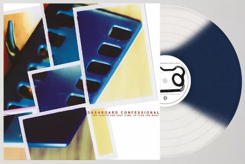 DASHBOARD CONFESSIONAL Places You Have Come To Fear NEW Blue Vinyl LP yellowcard