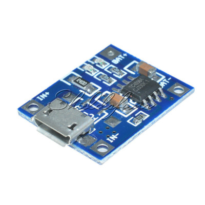 2PCS Model TP4056 5V Micro USB 1A Lion Battery Charger Board with Protection