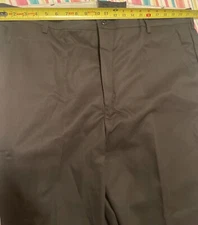 1 pair Red Kap Work Wear Mens Cell Phone Pocket Pants Black Size 44W 34L PT2CBK