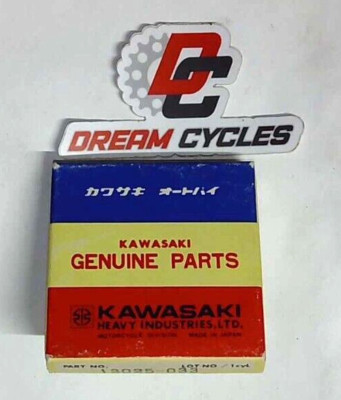 NOS New OEM Kawasaki 1st First Over .020 Piston Ring Set 1971 F6 13025-033