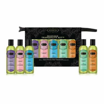 KamaSutra, Massage Tranquility  Kit. 5 Oils, 2 oz ea. Great Value All in one set