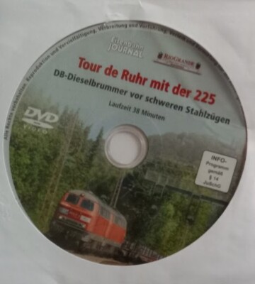 Eisenbahn JOURNAL  DVD -  Tour de Ruhr mit der 225 