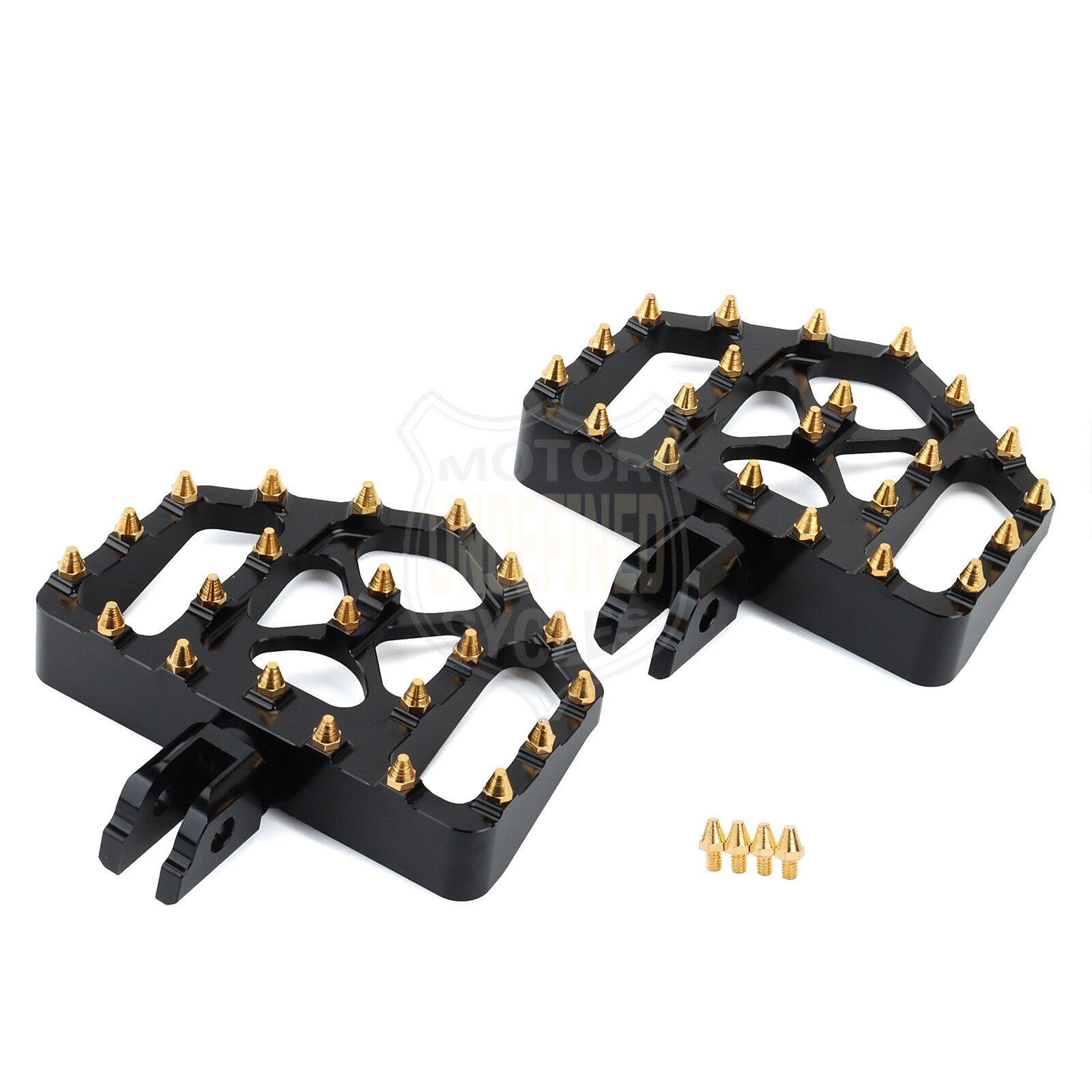 Front Foot Pegs MX Style Floorboard For Harley Softail Street Bob FXBB