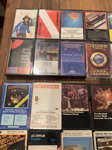 Vintage 1970’s-80’s Rock Cassette Collection Led Zeppelin Beatles Eagles CCR - Picture 6 of 24