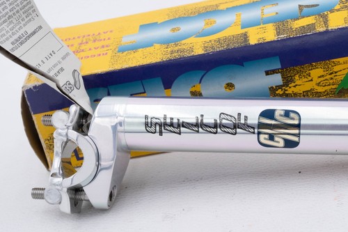 NOS SELCOF TIJA DE SILLÍN CNC 27,2 mm 2 PERNOS 245 mm DE COLECCIÓN ANTIGUA CARRERAS DE CARRETERA - Imagen 2 de 10
