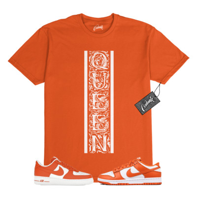 Dunk Cosmic Clay White Orange Low Air Force 1 '07 T Shirt Match QVERT