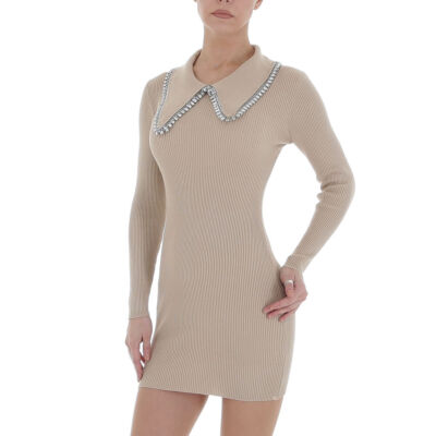Damen Stretch Strass Kleid 4005 Ital-design