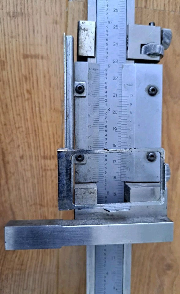 Mitutoyo Vernier Height Gauge 300 mm/12 inch Dual Scale Range eBay