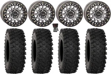System 3 SB-6 Bdlk 15" Wheels Gm (6+1) 37" ATX470 Tires Ranger 1500 & Xpedition