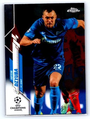 2019-20 Topps Chrome UEFA Champions League ARTEM DZYUBA Zenit Base #15 b10c b10c