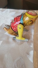 Vintage Somersaulting Tin Monkey Toy Wind Up With Key Working Made In Japan