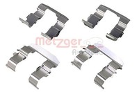 ZubehÖRsatz Scheibenbremsbelag Hinten Metzger 109 1665 FÜR KIA ZubehÖR KIT