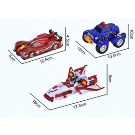 Tobot V Galaxy Detectives Master V Ultimate Figure 6 in 1 Robot boy Toy No box