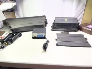 Vintage 1967 Eldon Hardware Curve & Straight Track + Power Supply &Controllers