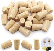 30pzs corchos de madera natural tapones para botellas vino cerveza manualidades