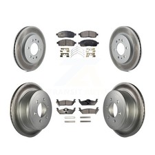 Transit Auto KGT-100710 Brake Disc and Pad Kit Front & Rear for F150 Truck F-150