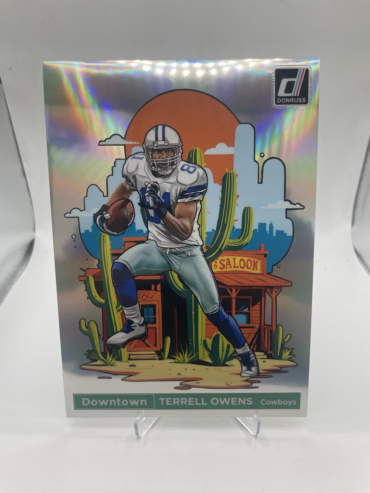 2024 Panini Donruss - Downtown! Terrell Owens #8 Oversized