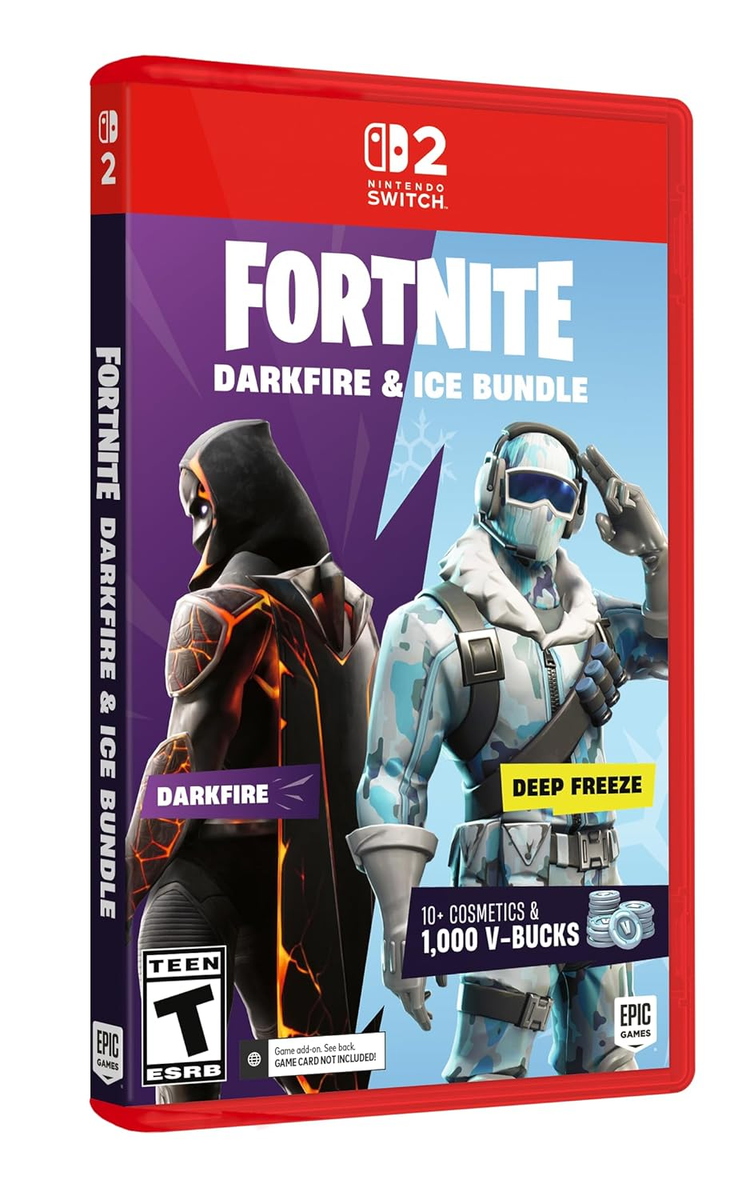 FORTNITE - Darkfire & Ice Bundle - Nintendo Switch 2 (Code in Box