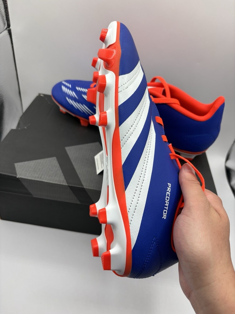 New adidas Predator Club FG Blue Orange Soccer Cleats Mens