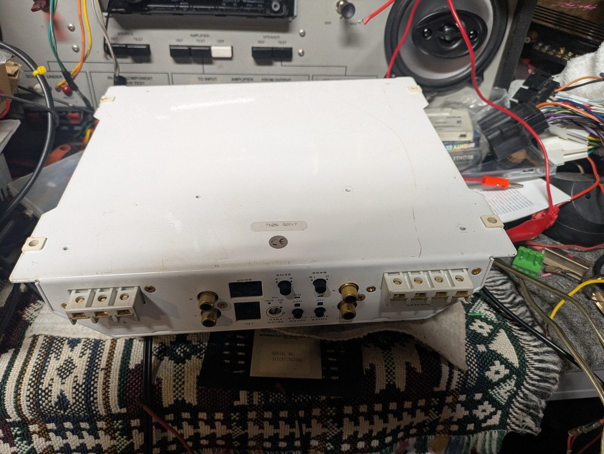Nice VTG 90s Phoenix Gold 🐦‍🔥 ZX250 Car Stereo Amplifier Old