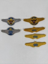 BSA Air Explorer Scout Wings Patch Set Squadron Advisor Boy Scouts of America
