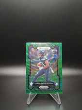 2023 Panini Prizm - Rookies Jaxon Smith-Njigba #390 Green Wave Prizm (RC)
