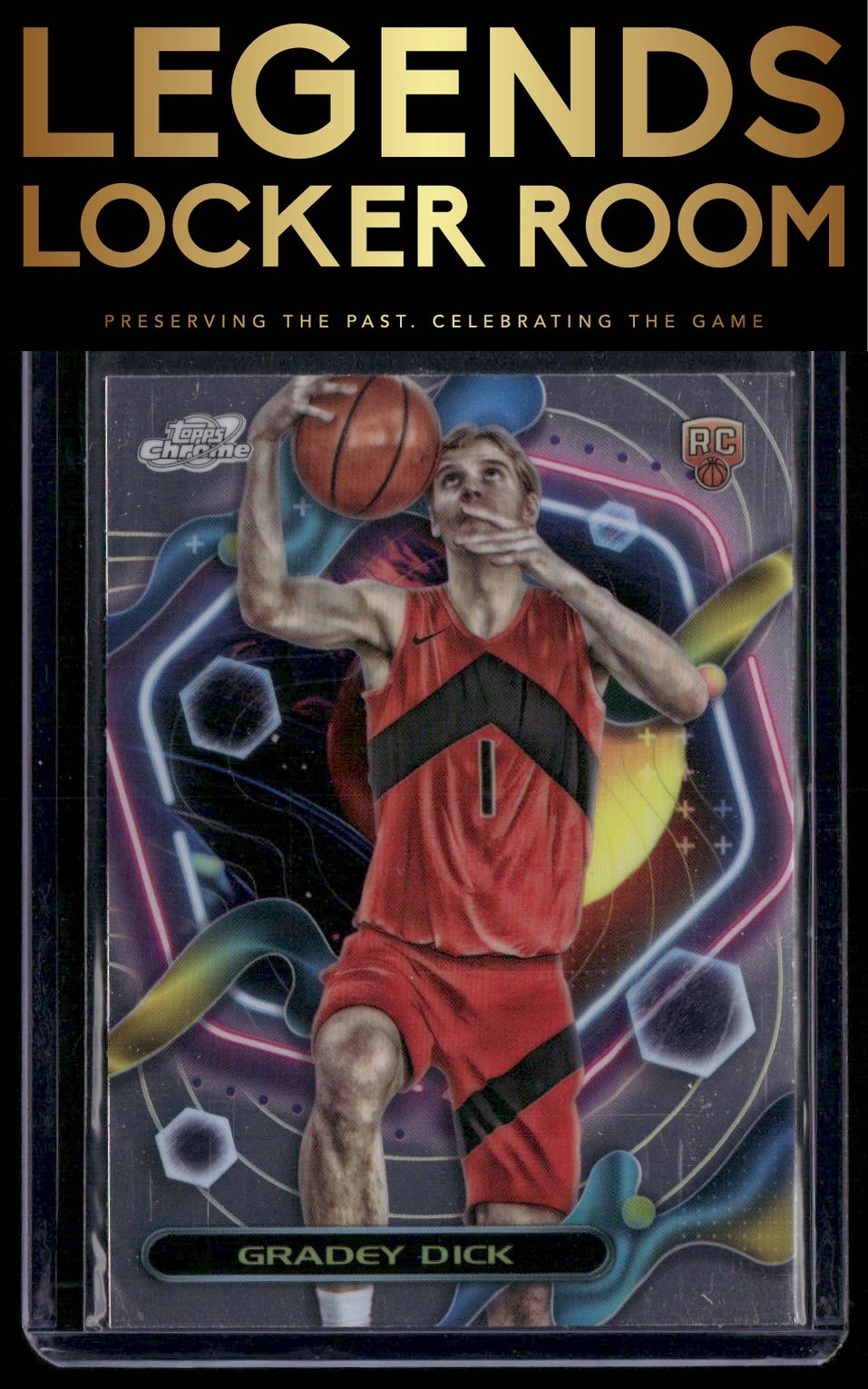 2023-24 Topps Chrome Cosmic #162 Gradey Dick