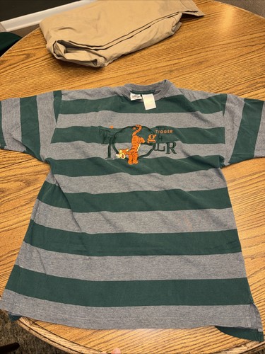 VTG 90’s Disney Store Winnie The Pooh Tigger Striped Size Medium M Vintage Rare