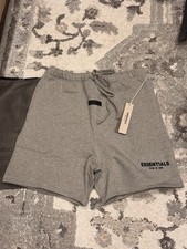 size XL NEW Fear of God Essentials Dark oatmeal Shorts 100 Authentic Verified