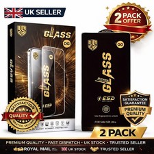 For Samsung S25 S24 S23 S22 S21 Ultra Plus FE Tempered Glass Screen Protector