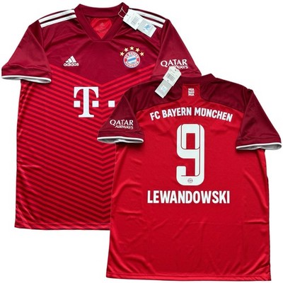 2021/22 Bayern Munich Home Jersey #9 Lewandowski XL adidas