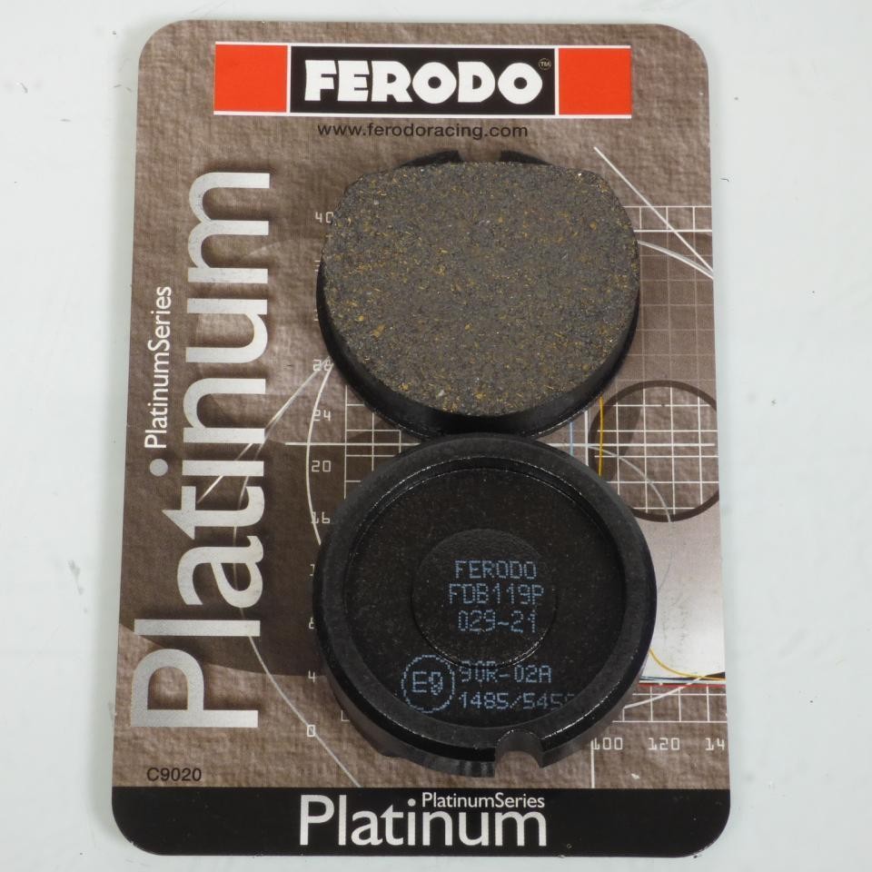 Plaquette de frein Ferodo moto Honda 550 CB garniture organique endurance AV