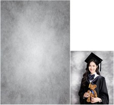 5x7ft Gray Abstract Photography Backdrops Grey Portrait Photo Studio Prop Bac...