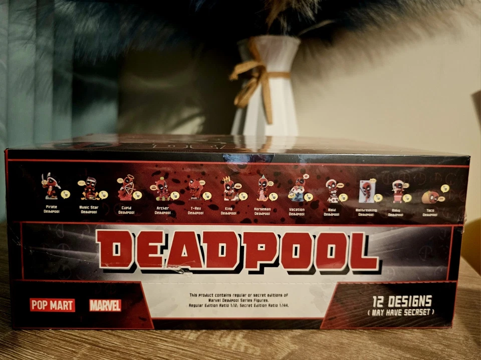 Juego de figuras de acción Marvel Deadpool Series caja ciega sin abrir Halloween POPMART Foto 3 de 4