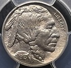 1913 Type 1 Buffalo Nickel Pcgs Au58 - 25187