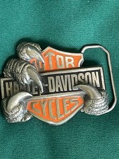Harley Davidson Eagle 1991 Baron Belt Buckle Licensed H407