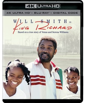 King Richard (Blu-ray) Demi Singleton Saniyya Sidney Tony Goldwyn Jon Bernthal