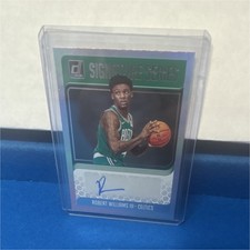 Panini 2018-19 Donruss Robert Williams III Autograph Celtics Basketball Card