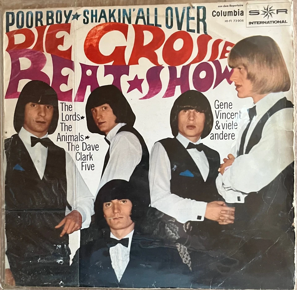 Die Grosse Beat Show, LP Vinyl Compilation 1966, Beat Rock&Roll Garage Rock - Bild 2 von 4