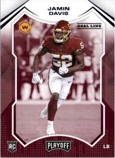 2021 Playoff Goal Line #247 Jamin Davis - FB