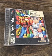 Puzzle Fighter II Turbo PS1 - Complete CIB Tested