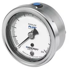 Ashcroft 251009Sw02bxll300 Industrial Pressure Gauge, 0 To 300 Psi, 2 1/2 In