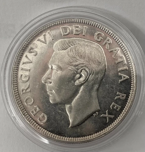 1951 Canada Silver Dollar - High Grade - Beautiful Proof Like Surface