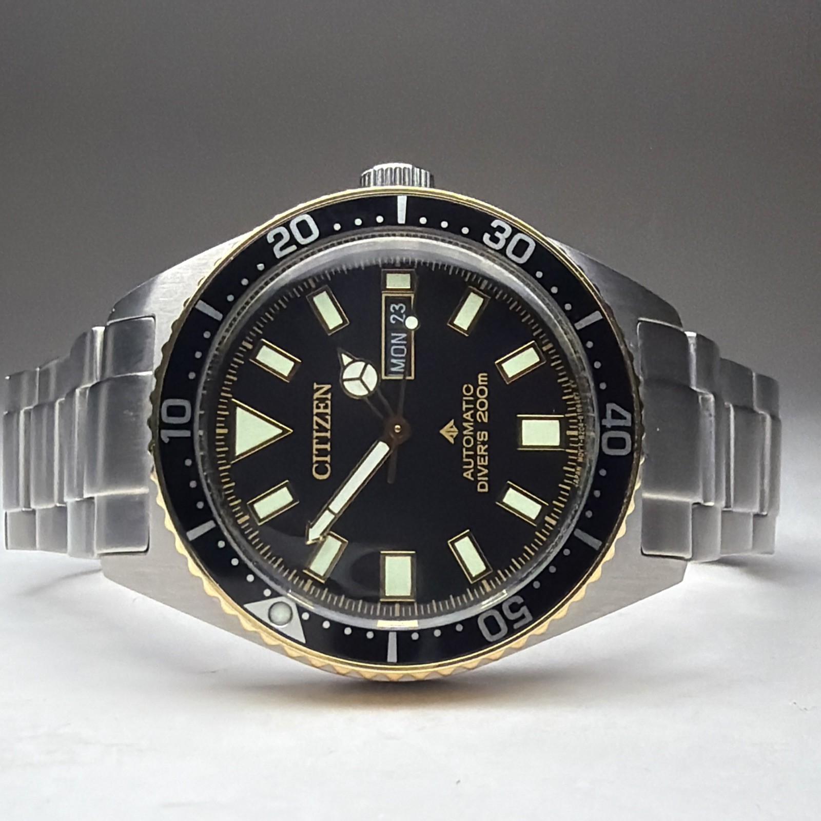 Citizen Promaster Automatic Diver Men’s 41mm Watch Stainless Day Date NY0125-83E
