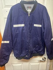 Bulwark FR Men's Flame Resistant Twill Cotton Team Jacket Size XL- RG