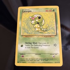 Caterpie 045/102 - Base Set - Regular - Unlimited - WOTC - Pokémon TCG - HP