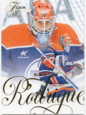 25-26 2025-26 Flair Olivier Rodrigue ROOKIE #178-Oilers